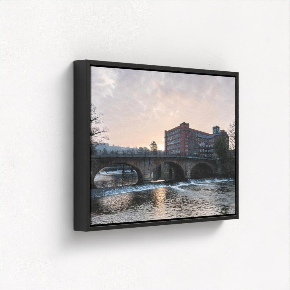Belper Mills, Sunrise - Print / Framed / Canvas Photographic Wall Art