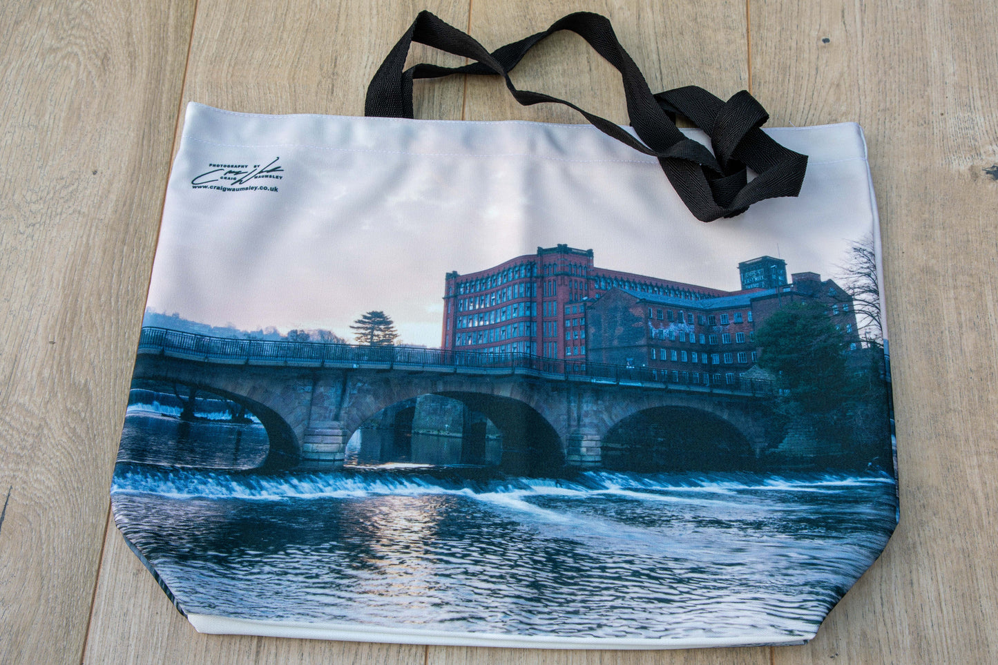 Belper Mills, Derbyshire - Canvas Tote Shopping Bag