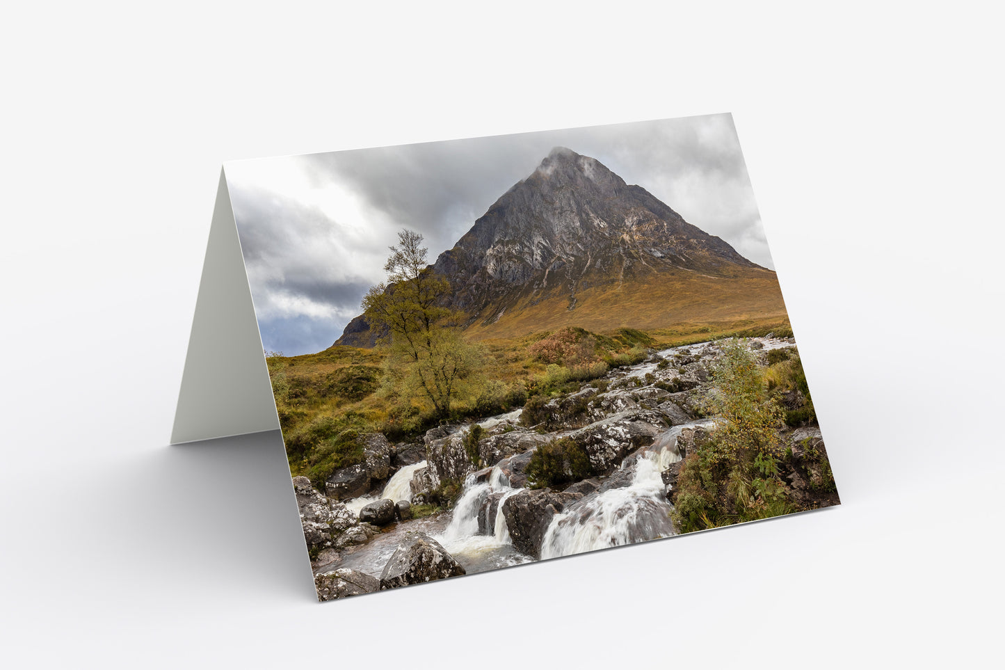 Buachaille Etive Mòr - Blank Inside, A5 Greetings Card with Envelope