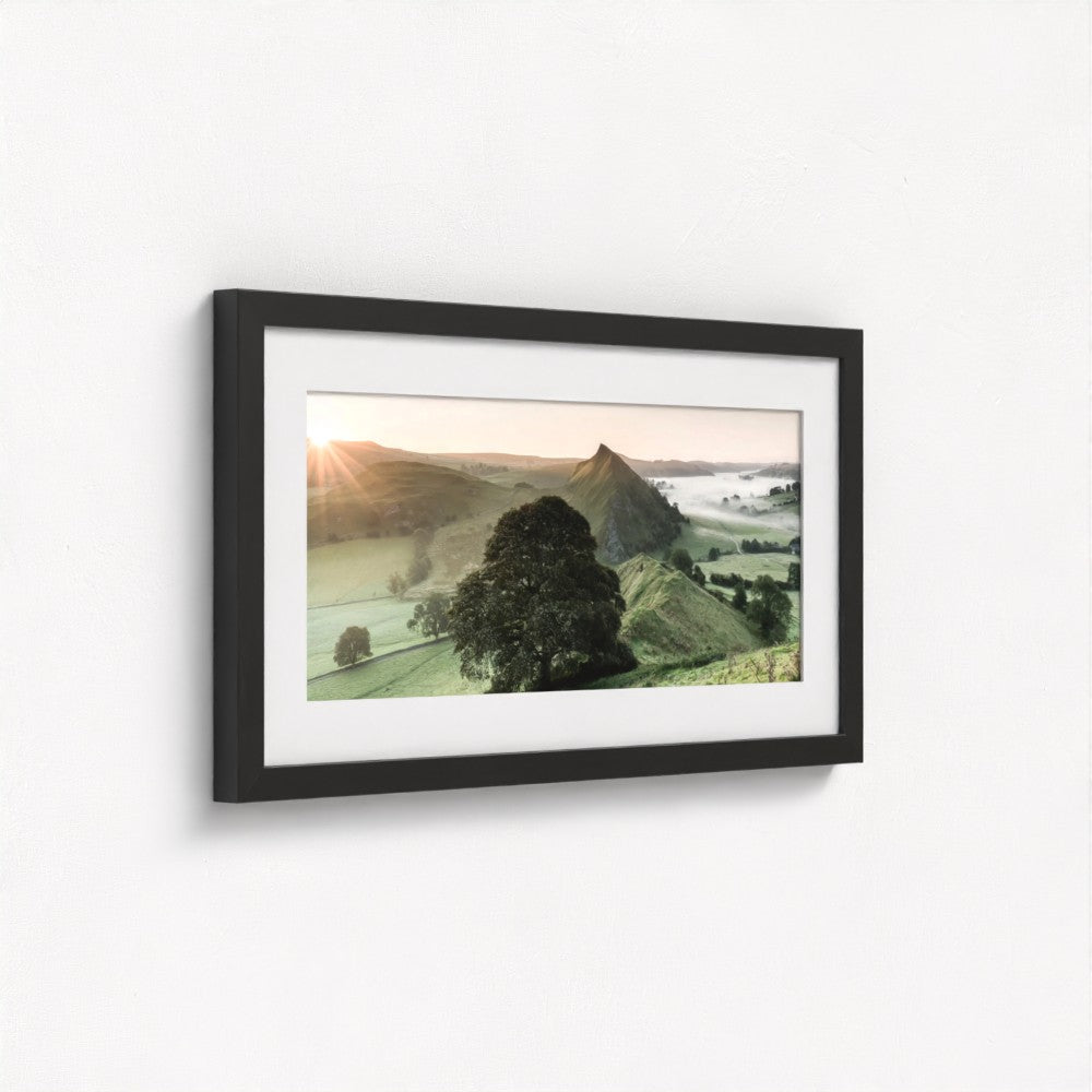 Chrome Hill Sunrise - Panoramic Print / Framed / Canvas Photographic Wall Art