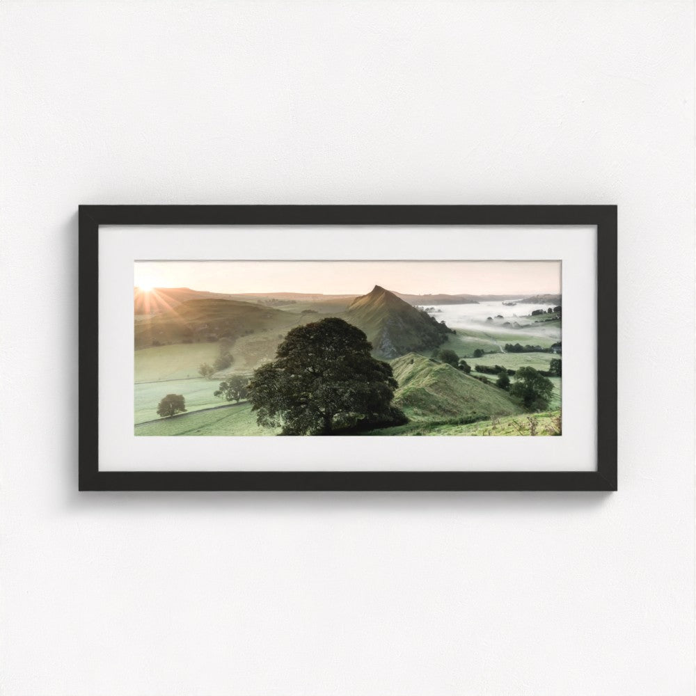 Chrome Hill Sunrise - Panoramic Print / Framed / Canvas Photographic Wall Art