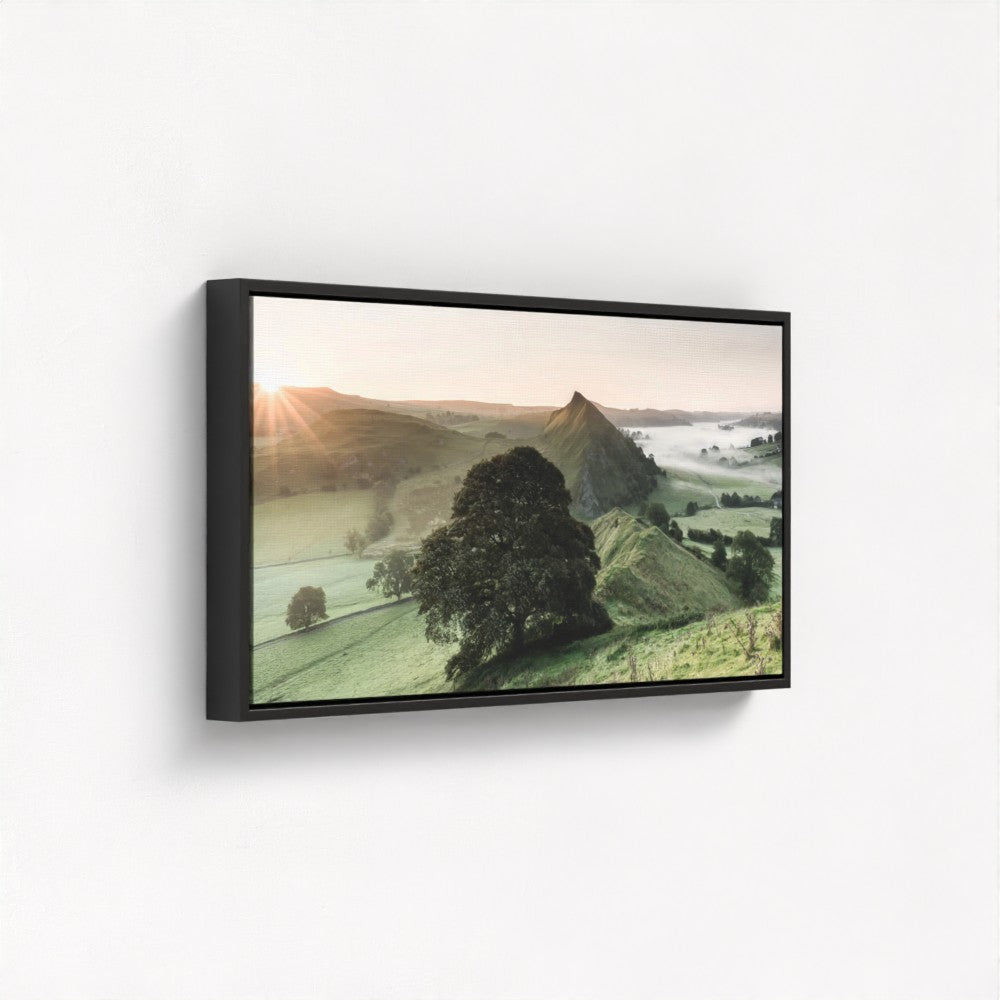 Chrome Hill Sunrise - Panoramic Print / Framed / Canvas Photographic Wall Art