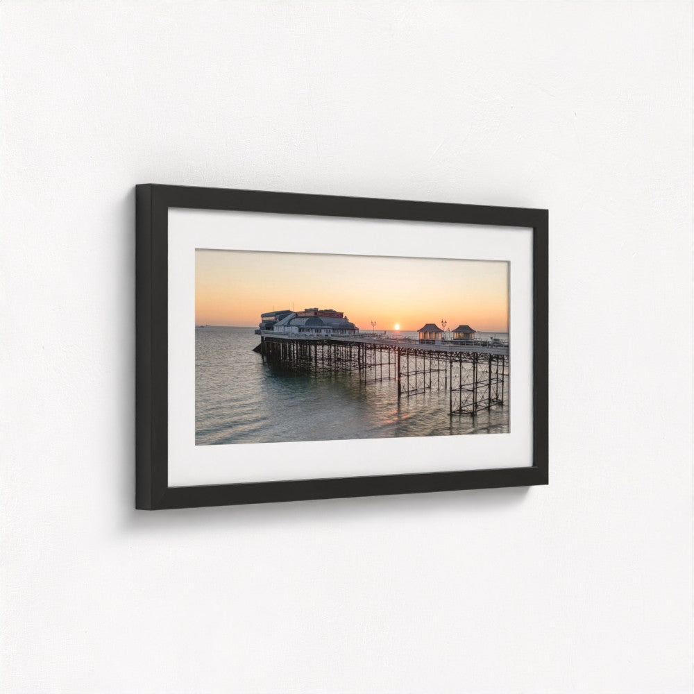 Cromer Pier Sunrise, Norfolk - Panoramic Print / Framed / Canvas Photographic Wall Art