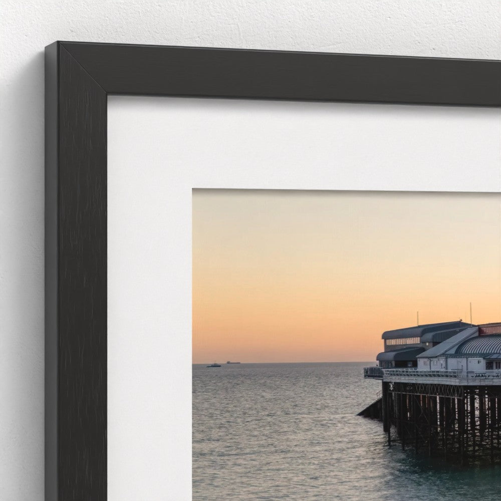 Cromer Pier Sunrise, Norfolk - Panoramic Print / Framed / Canvas Photographic Wall Art