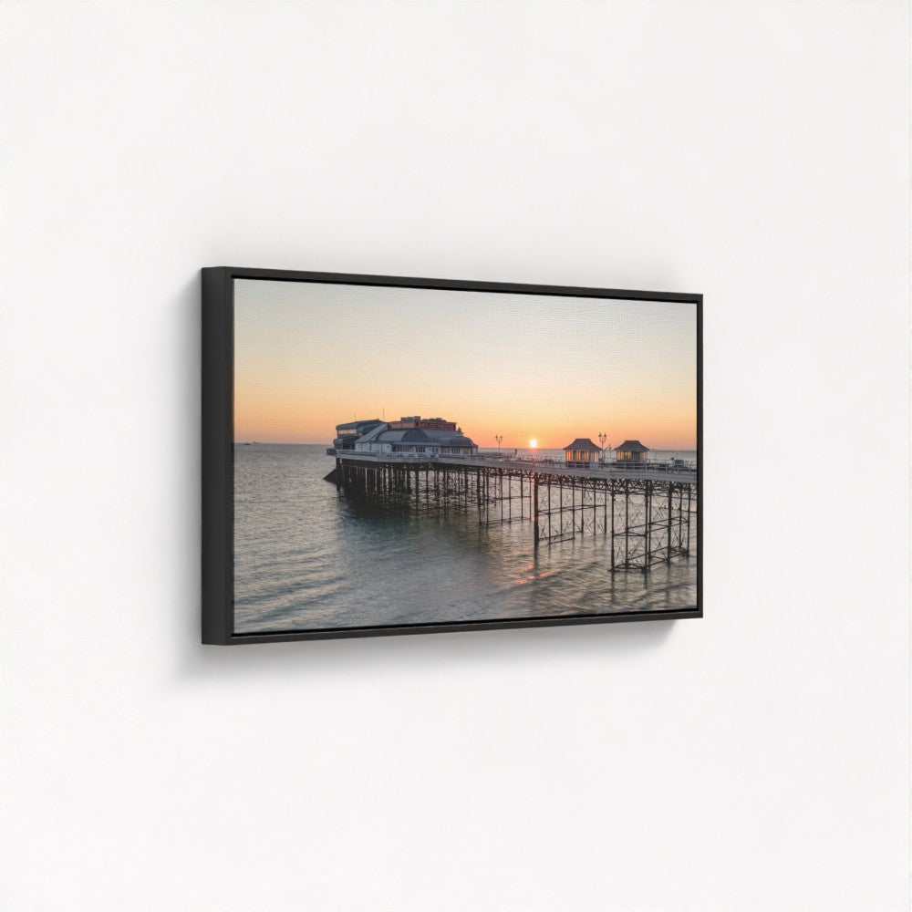 Cromer Pier Sunrise, Norfolk - Panoramic Print / Framed / Canvas Photographic Wall Art