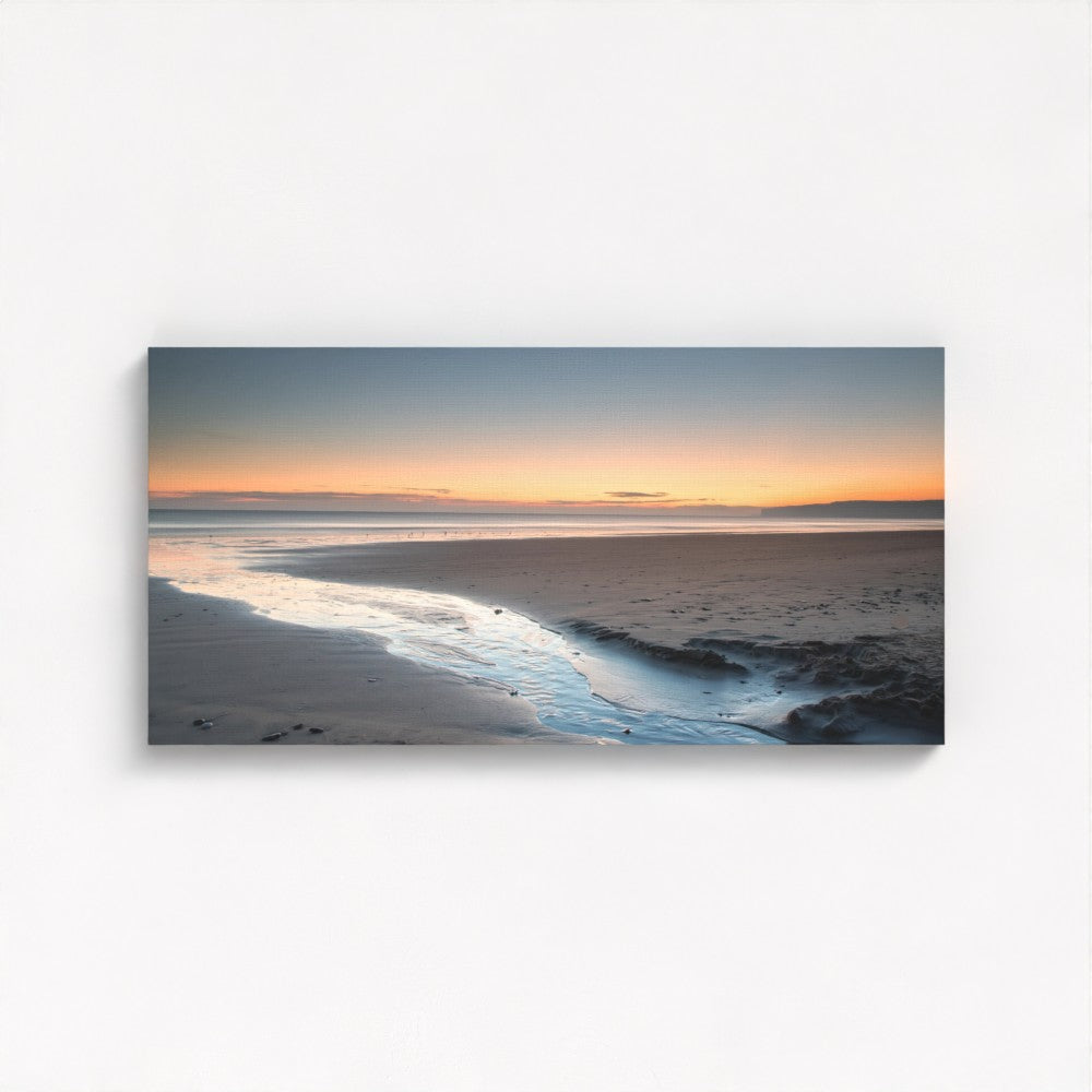 Hunmanby Gap Beach, Filey - Panoramic Print / Framed / Canvas Photographic Wall Art