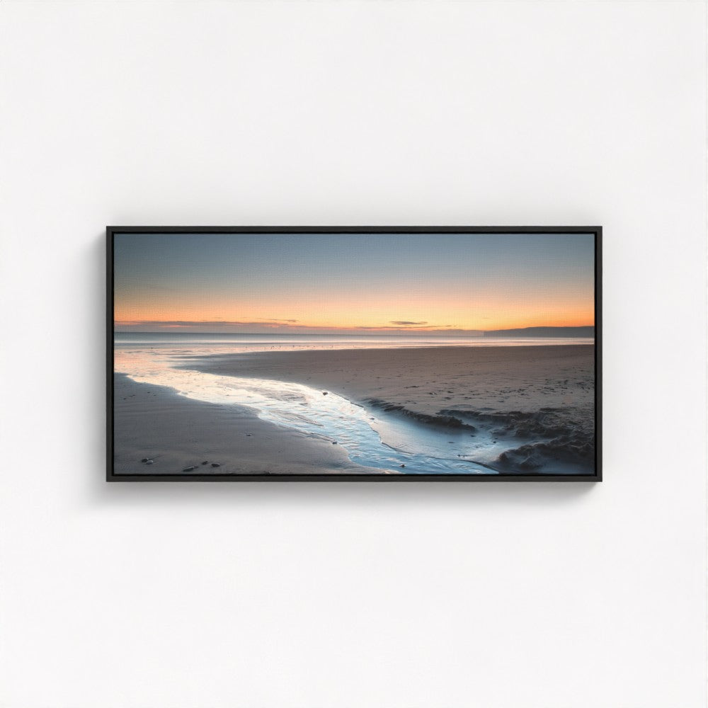 Hunmanby Gap Beach, Filey - Panoramic Print / Framed / Canvas Photographic Wall Art