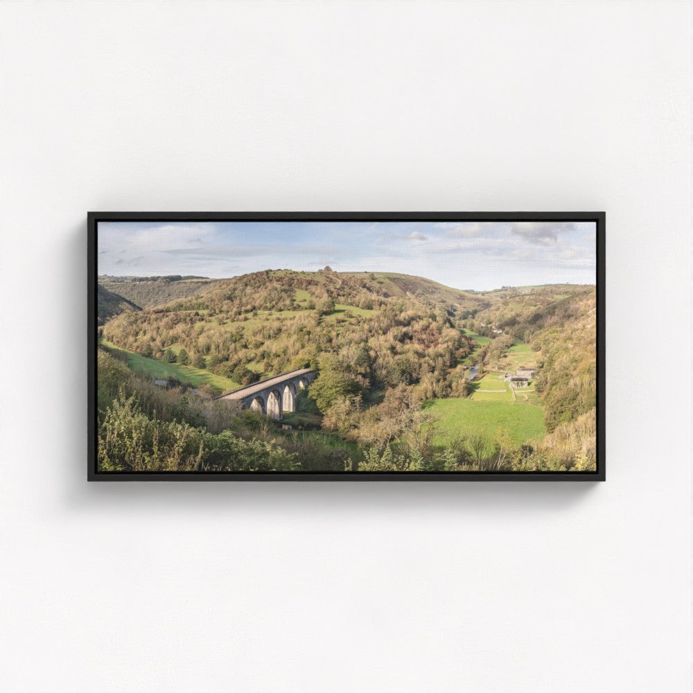 Monsal Head, Peak District - Panoramic Print / Framed / Canvas Photographic Wall Art
