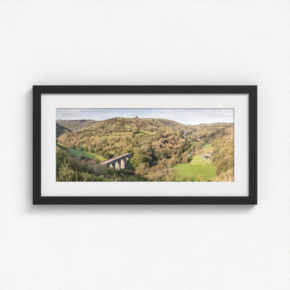 Monsal Head, Peak District - Panoramic Print / Framed / Canvas Photographic Wall Art