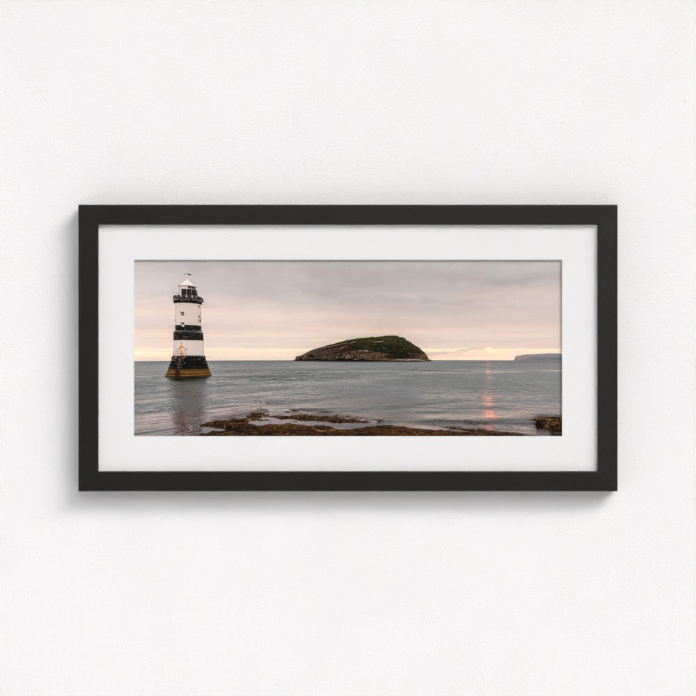 Penmon Point, Anglesey - Panoramic Print / Framed / Canvas Photographic Wall Art