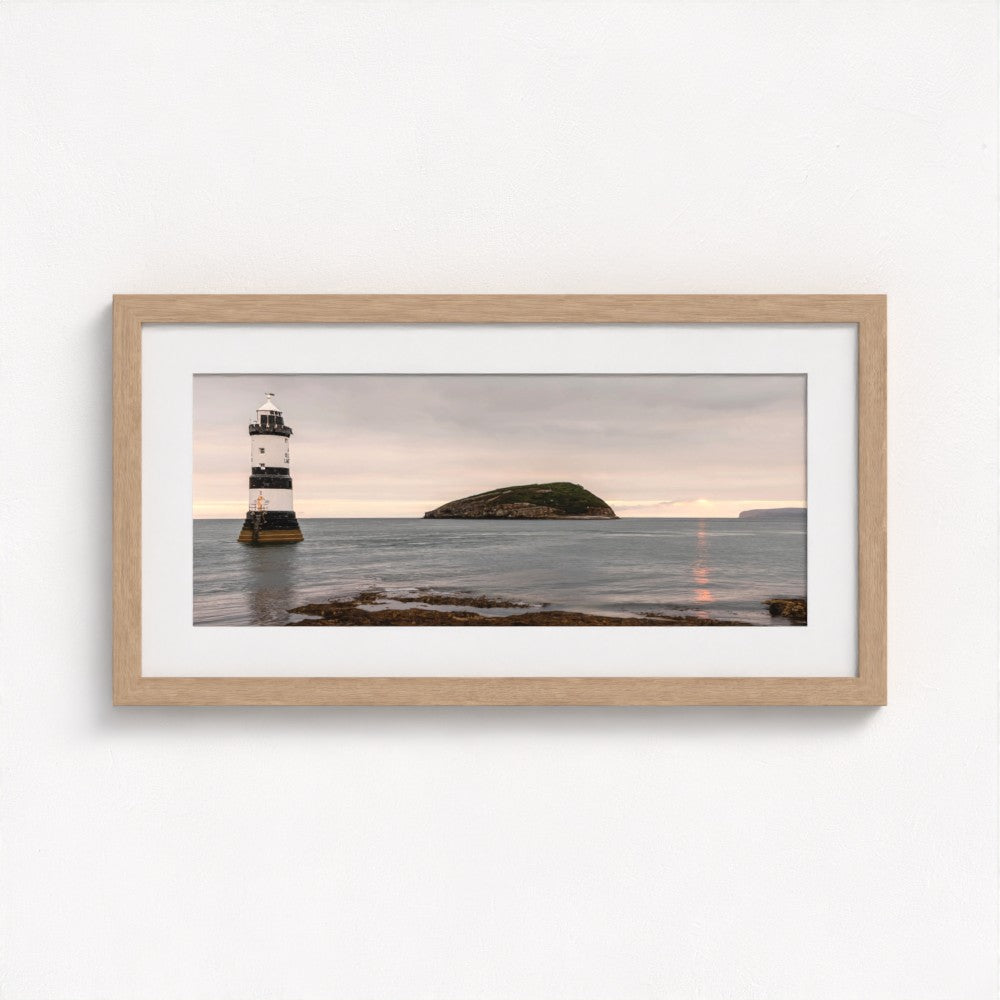 Penmon Point, Anglesey - Panoramic Print / Framed / Canvas Photographic Wall Art