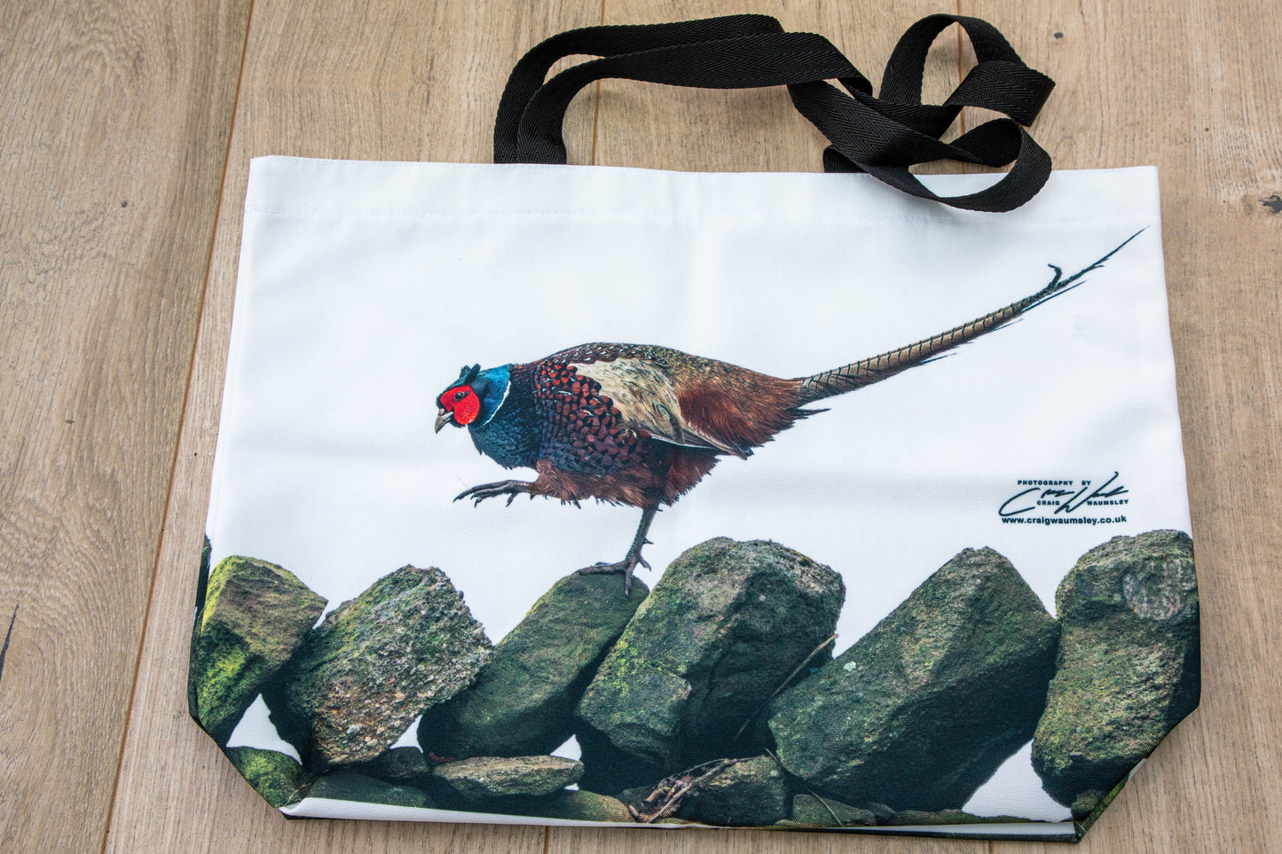 Pheasant - Canvas Tote Shopping Bag