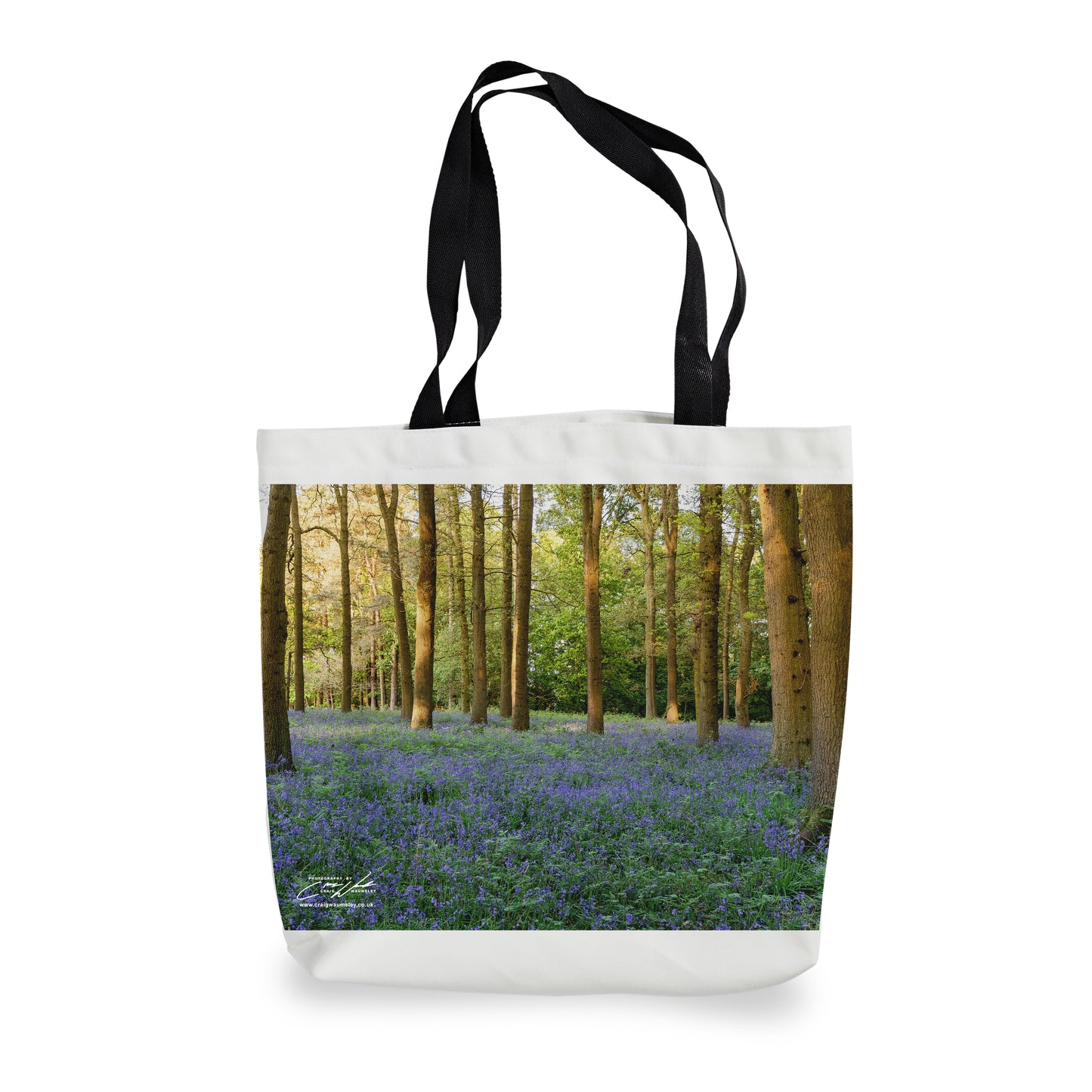 Woodland Bluebells - Canvas Tote Shopping Bag