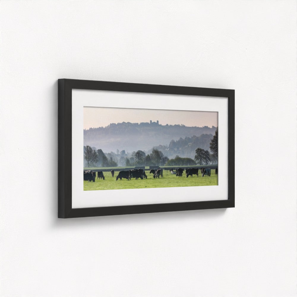 Riber Castle from Darley Dale - Panoramic Print / Framed / Canvas Photographic Wall Art
