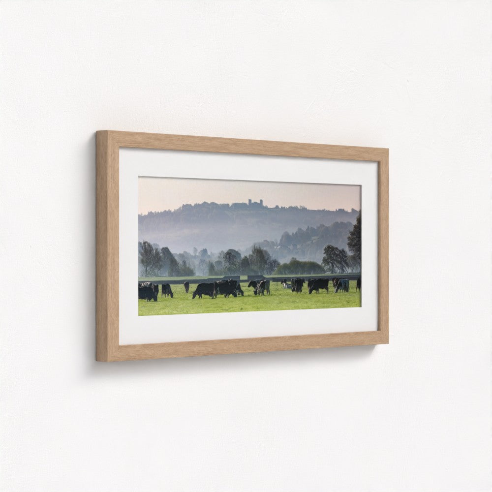 Riber Castle from Darley Dale - Panoramic Print / Framed / Canvas Photographic Wall Art