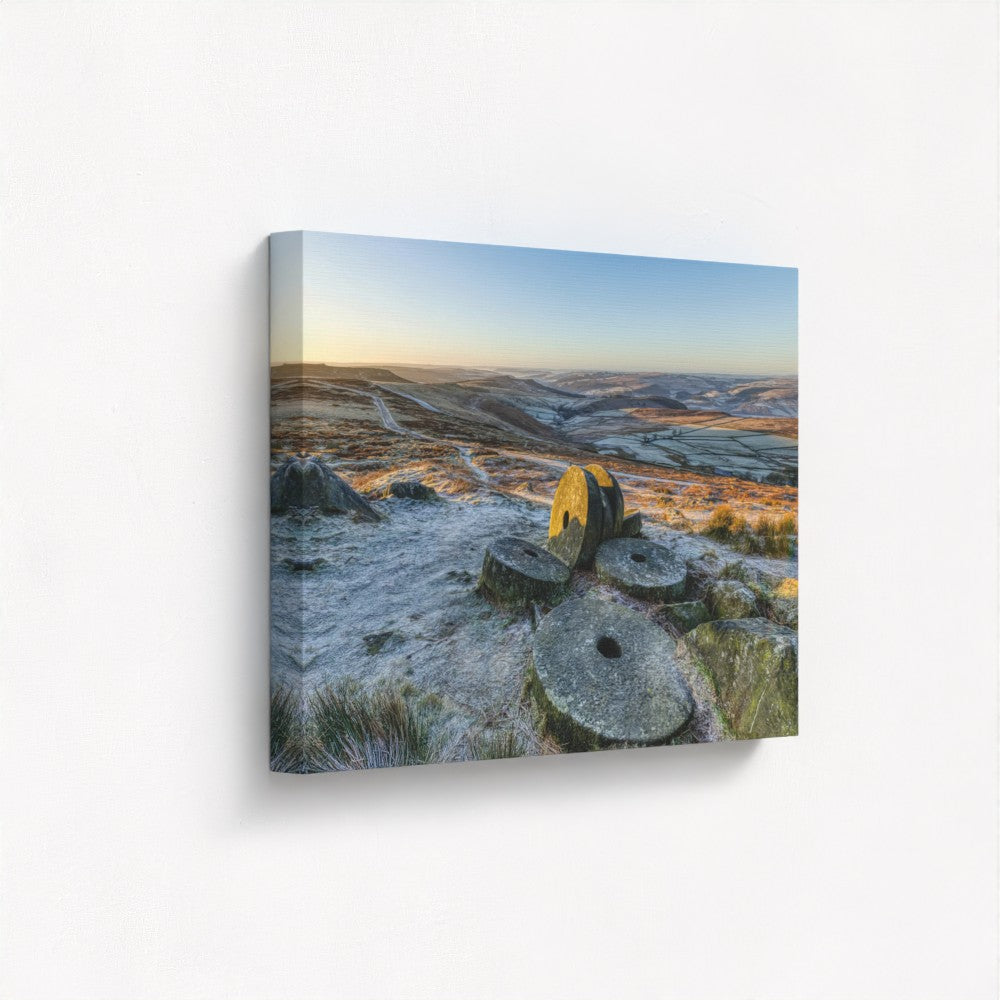 Stanage Edge Mill Stones - Print / Framed / Canvas Photographic Wall Art