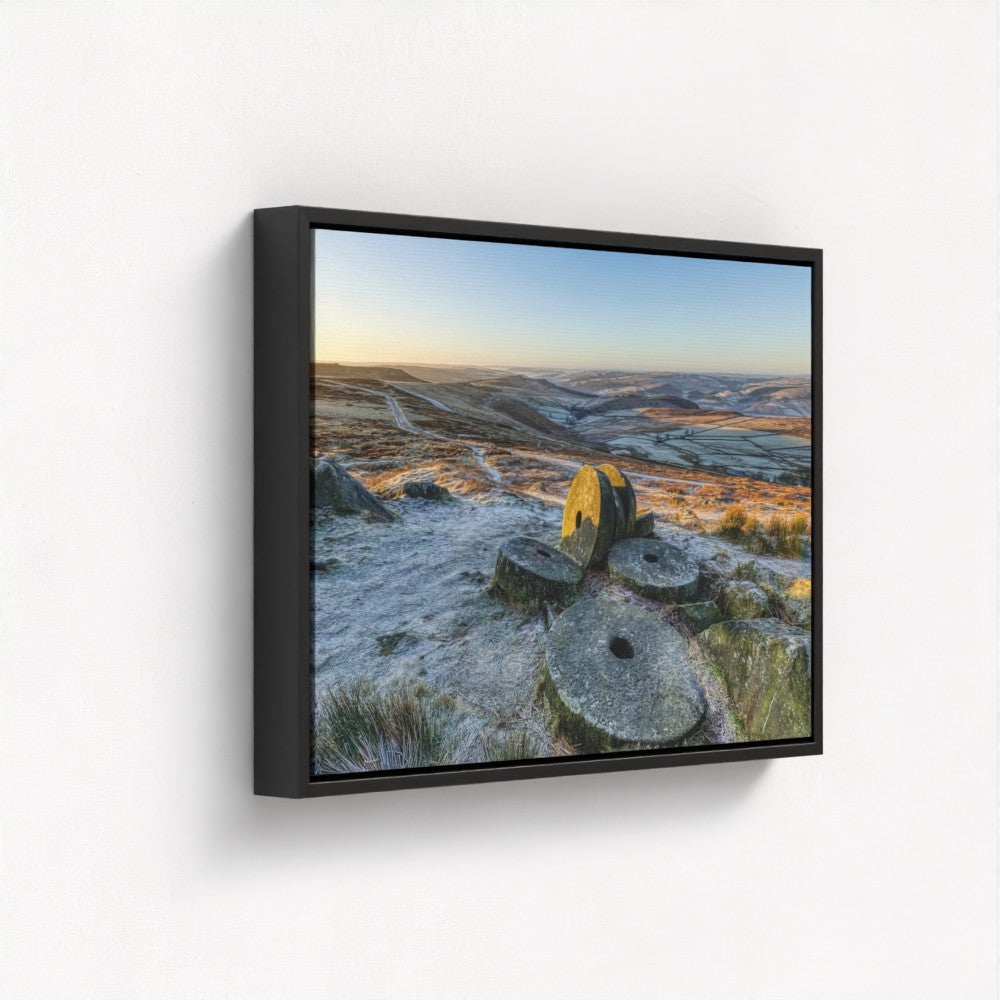 Stanage Edge Mill Stones - Print / Framed / Canvas Photographic Wall Art