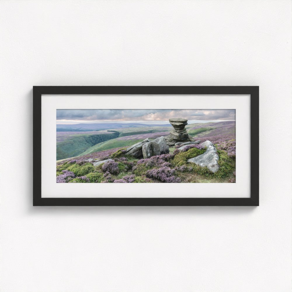 Salt Cellar, Derwent Edge - Panoramic Print / Framed / Canvas Photographic Wall Art