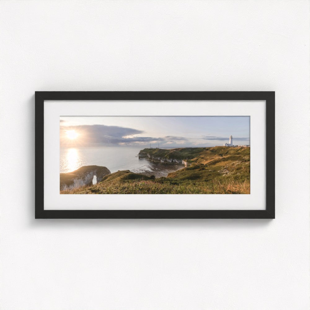 Flamborough Head - Panoramic Print / Framed / Canvas Photographic Wall Art