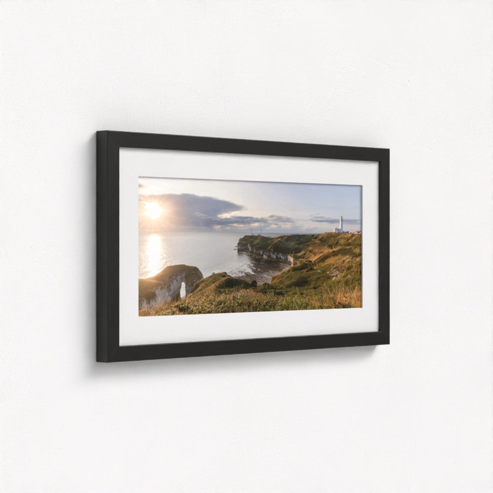 Flamborough Head - Panoramic Print / Framed / Canvas Photographic Wall Art