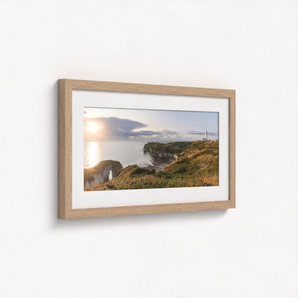 Flamborough Head - Panoramic Print / Framed / Canvas Photographic Wall Art