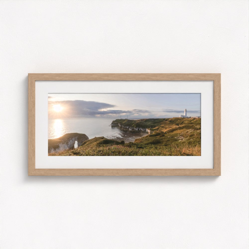 Flamborough Head - Panoramic Print / Framed / Canvas Photographic Wall Art