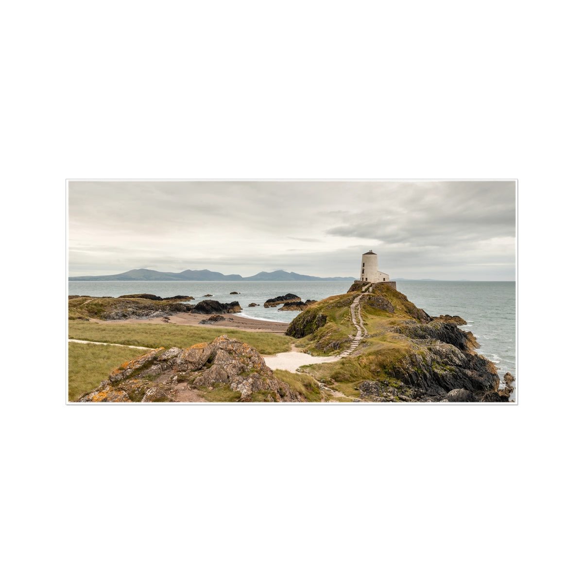 Twr Mawr Lighthouse, Anglesey - Panoramic Print / Framed / Canvas Photographic Wall Art
