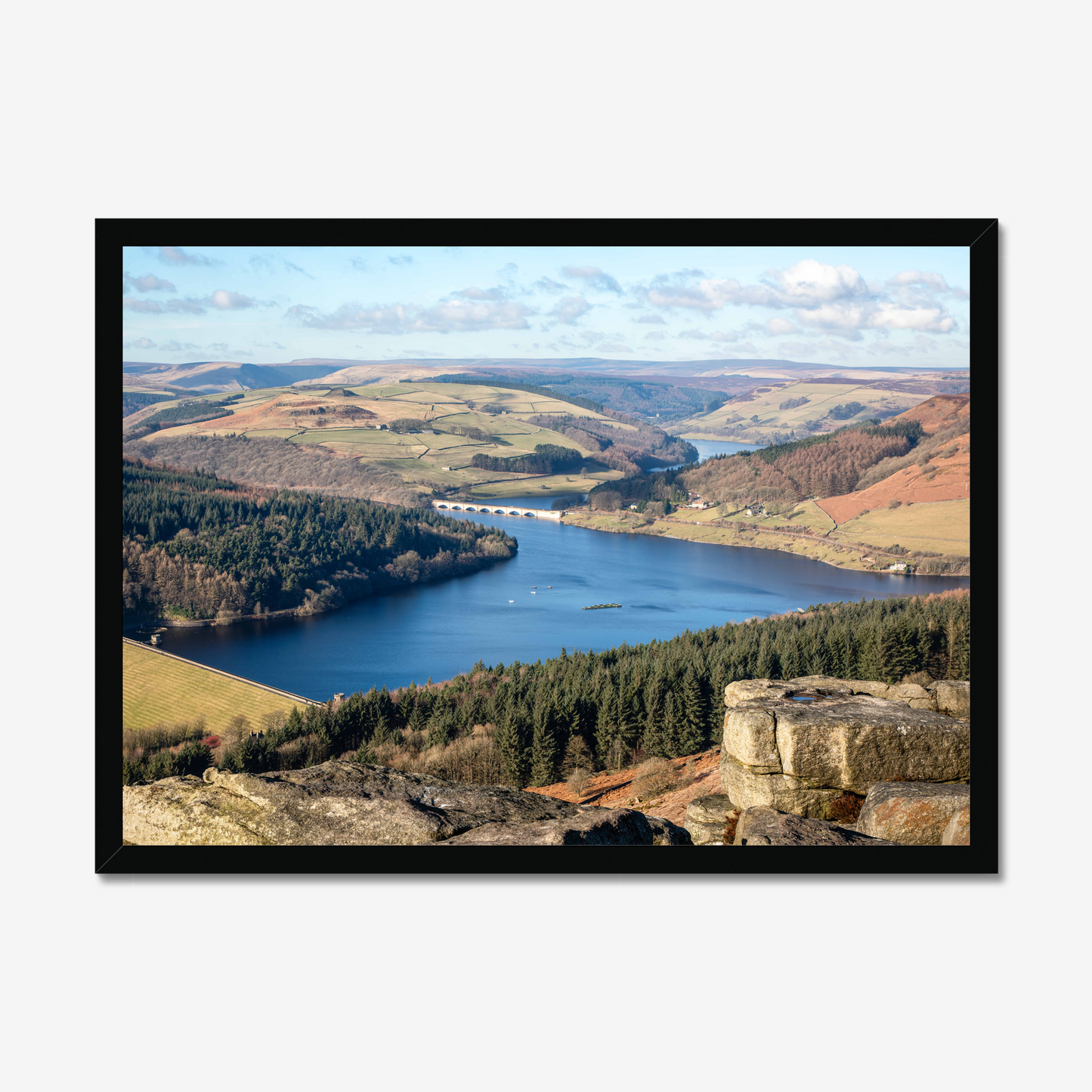 Bamford Edge, Peak District - Print / Framed / Canvas Photographic Wall Art