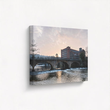 Belper Mills, Sunrise - Print / Framed / Canvas Photographic Wall Art