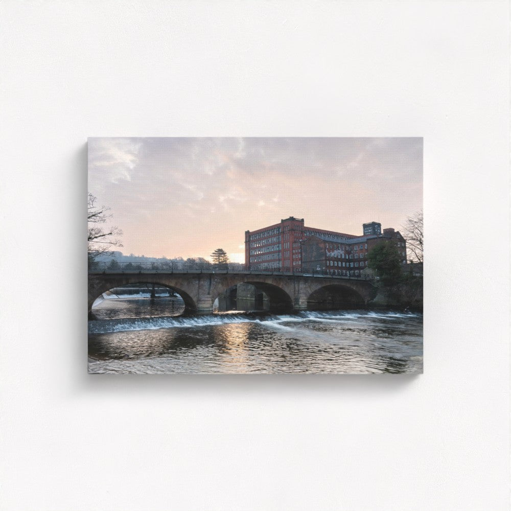 Belper Mills, Sunrise - Print / Framed / Canvas Photographic Wall Art