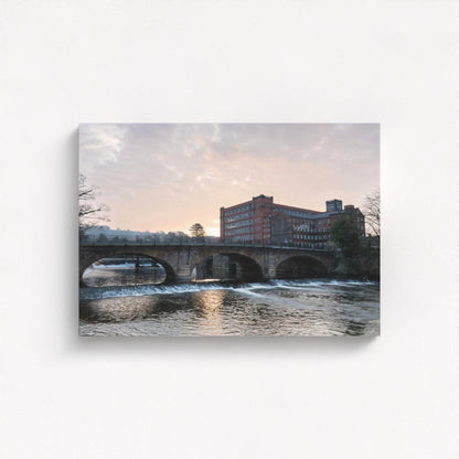 Belper Mills, Sunrise - Print / Framed / Canvas Photographic Wall Art