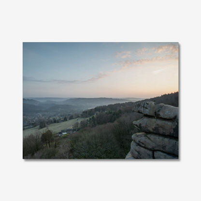 Black Rocks Sunrise, Wirksworth - Print / Framed / Canvas Photographic Wall Art