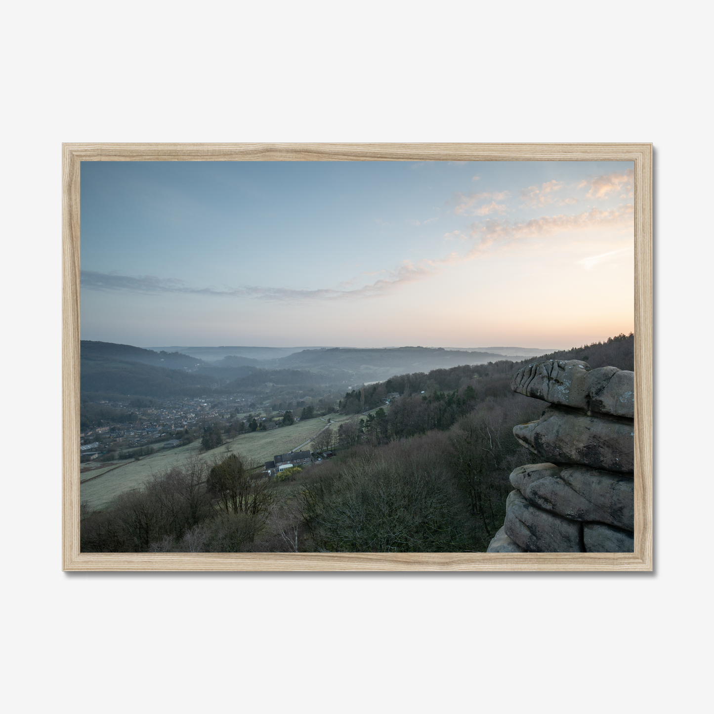 Black Rocks Sunrise, Wirksworth - Print / Framed / Canvas Photographic Wall Art