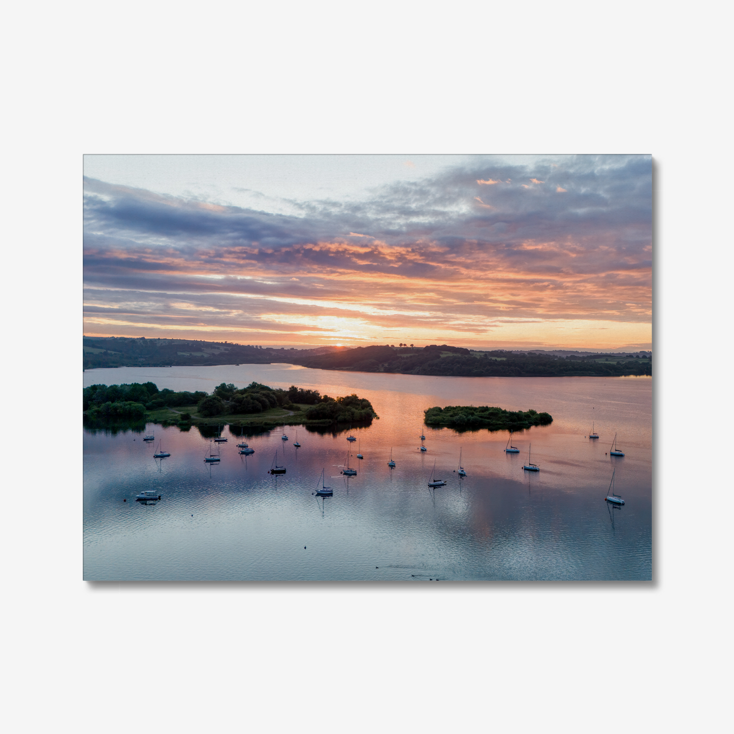 Carsington Water Sunrise - Print / Framed / Canvas Photographic Wall Art