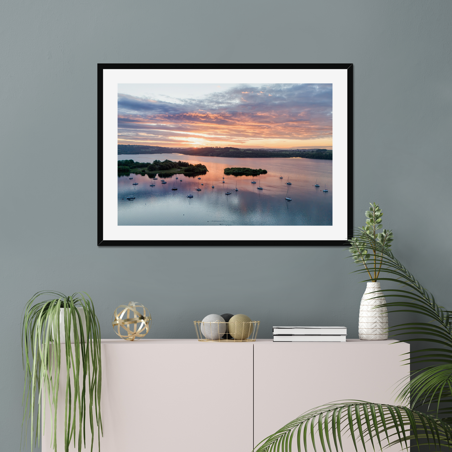 Carsington Water Sunrise - Print / Framed / Canvas Photographic Wall Art