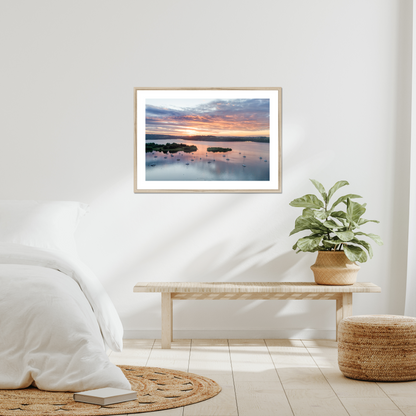 Carsington Water Sunrise - Print / Framed / Canvas Photographic Wall Art