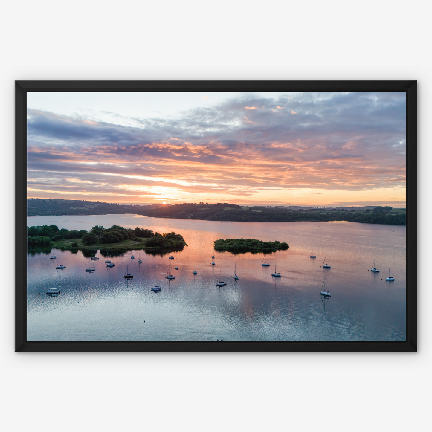 Carsington Water Sunrise - Print / Framed / Canvas Photographic Wall Art