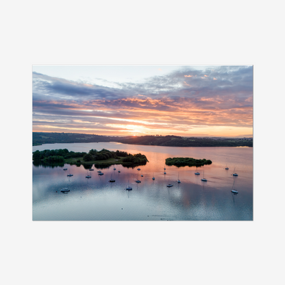 Carsington Water Sunrise - Print / Framed / Canvas Photographic Wall Art