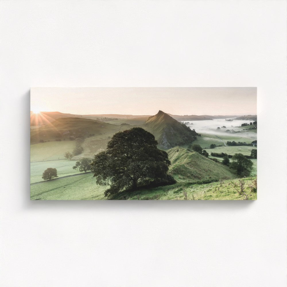 Chrome Hill Sunrise - Panoramic Print / Framed / Canvas Photographic Wall Art