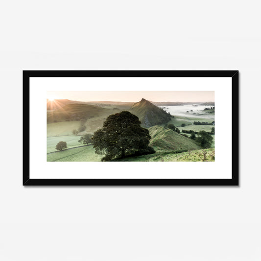 Chrome Hill Sunrise - Panoramic Print / Framed / Canvas Photographic Wall Art