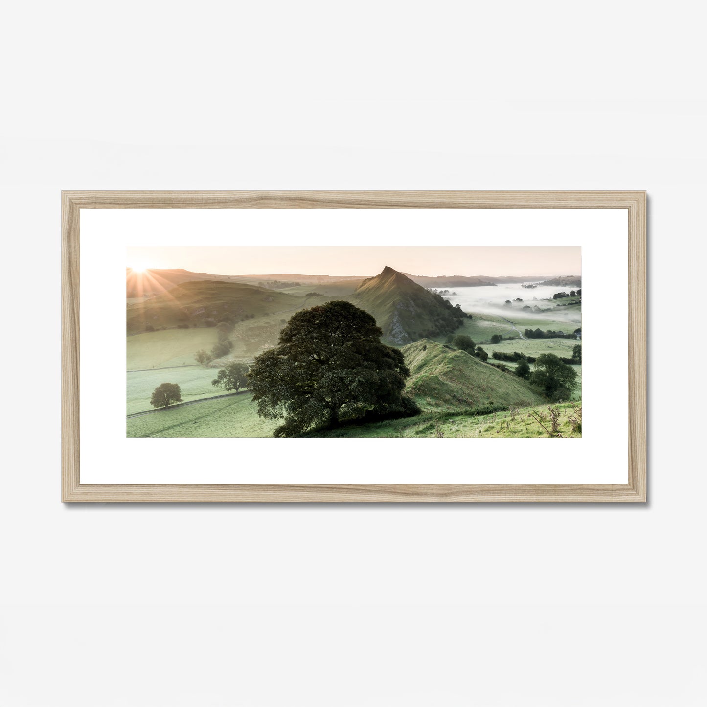 Chrome Hill Sunrise - Panoramic Print / Framed / Canvas Photographic Wall Art