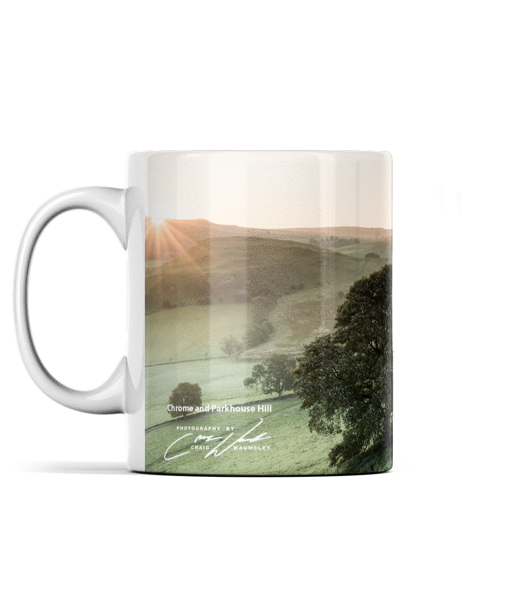 Chrome Hill - Peak District 11oz Ceramic Tea/Coffee Mug