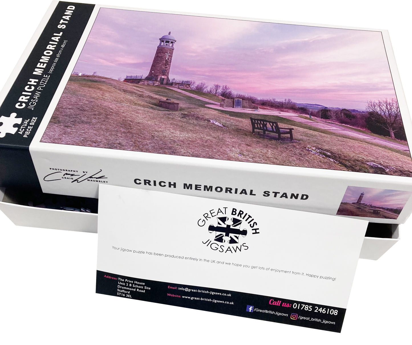 Crich Memorial Stand 1000 Piece Jigsaw Puzzle