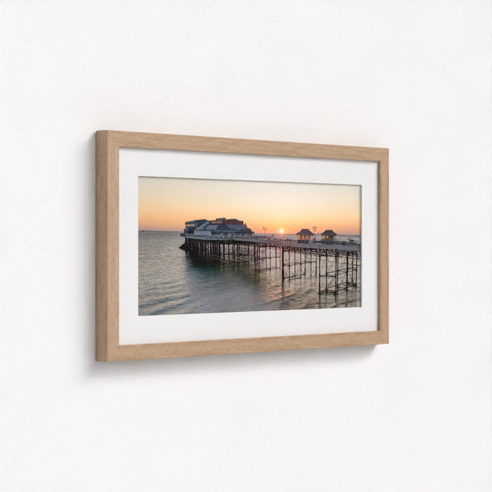 Cromer Pier Sunrise, Norfolk - Panoramic Print / Framed / Canvas Photographic Wall Art