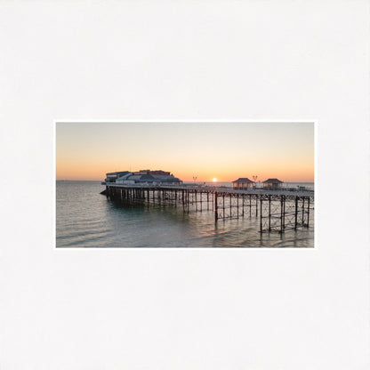 Cromer Pier Sunrise, Norfolk - Panoramic Print / Framed / Canvas Photographic Wall Art