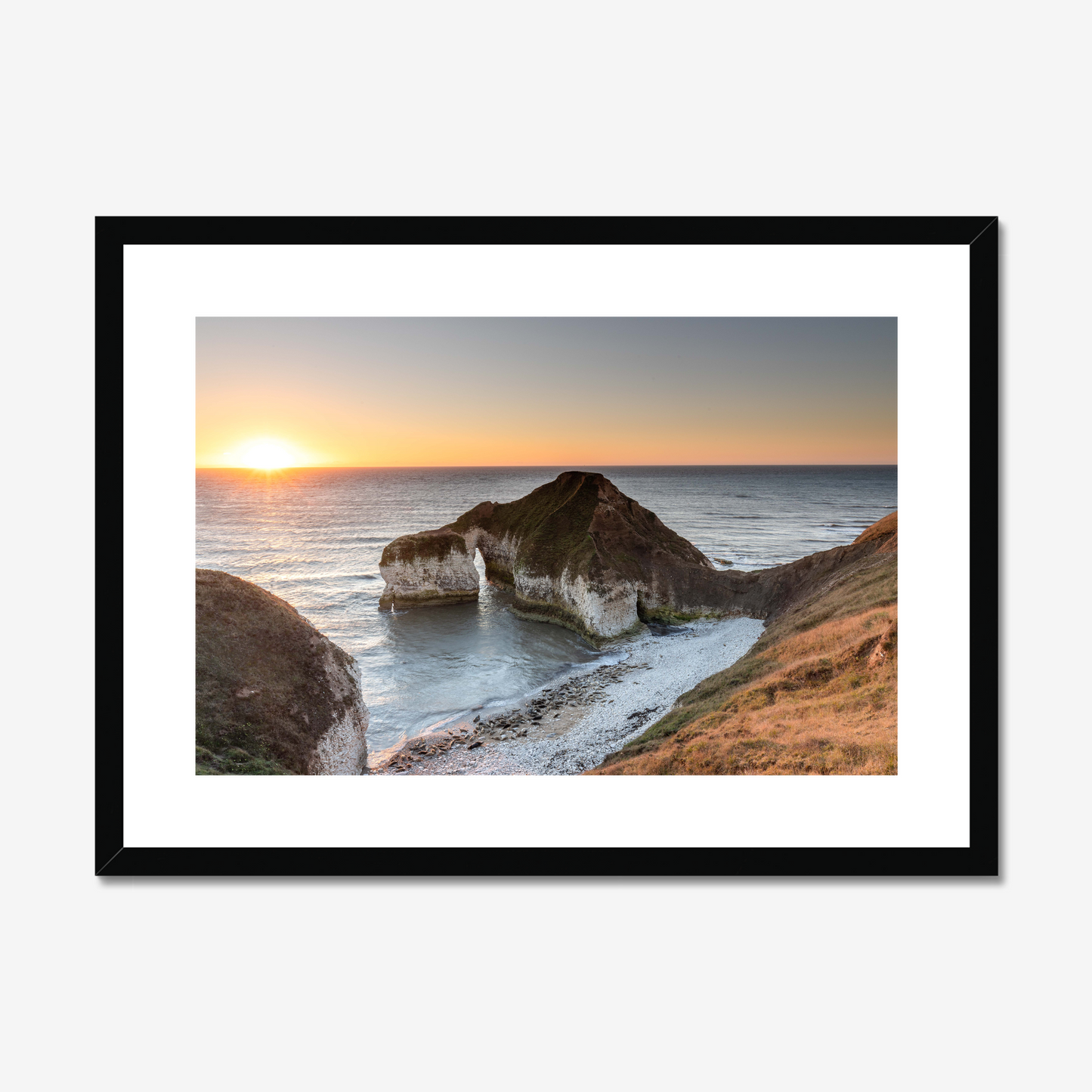 Drinking Dinosaur, Flamborough - Print / Framed / Canvas Photographic Wall Art