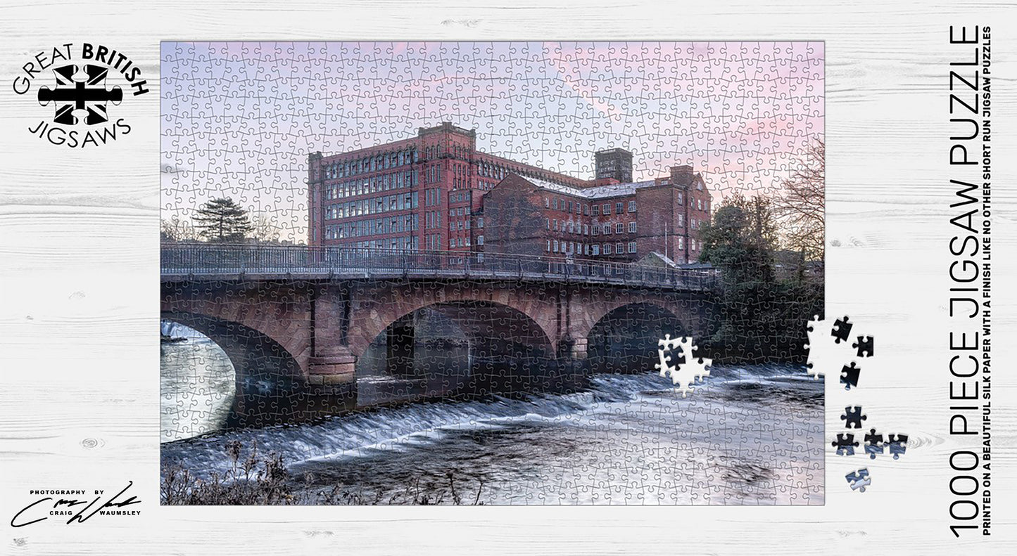 Belper Mills 1000 Piece Jigsaw Puzzle