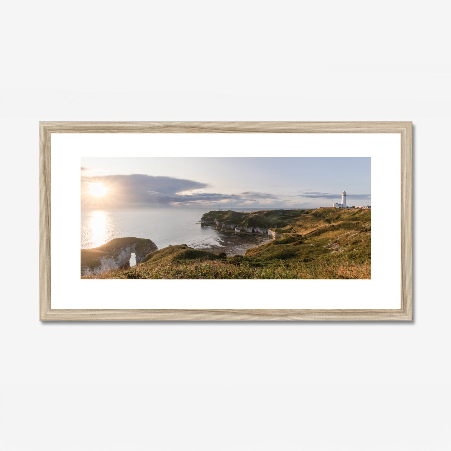 Flamborough Head - Panoramic Print / Framed / Canvas Photographic Wall Art