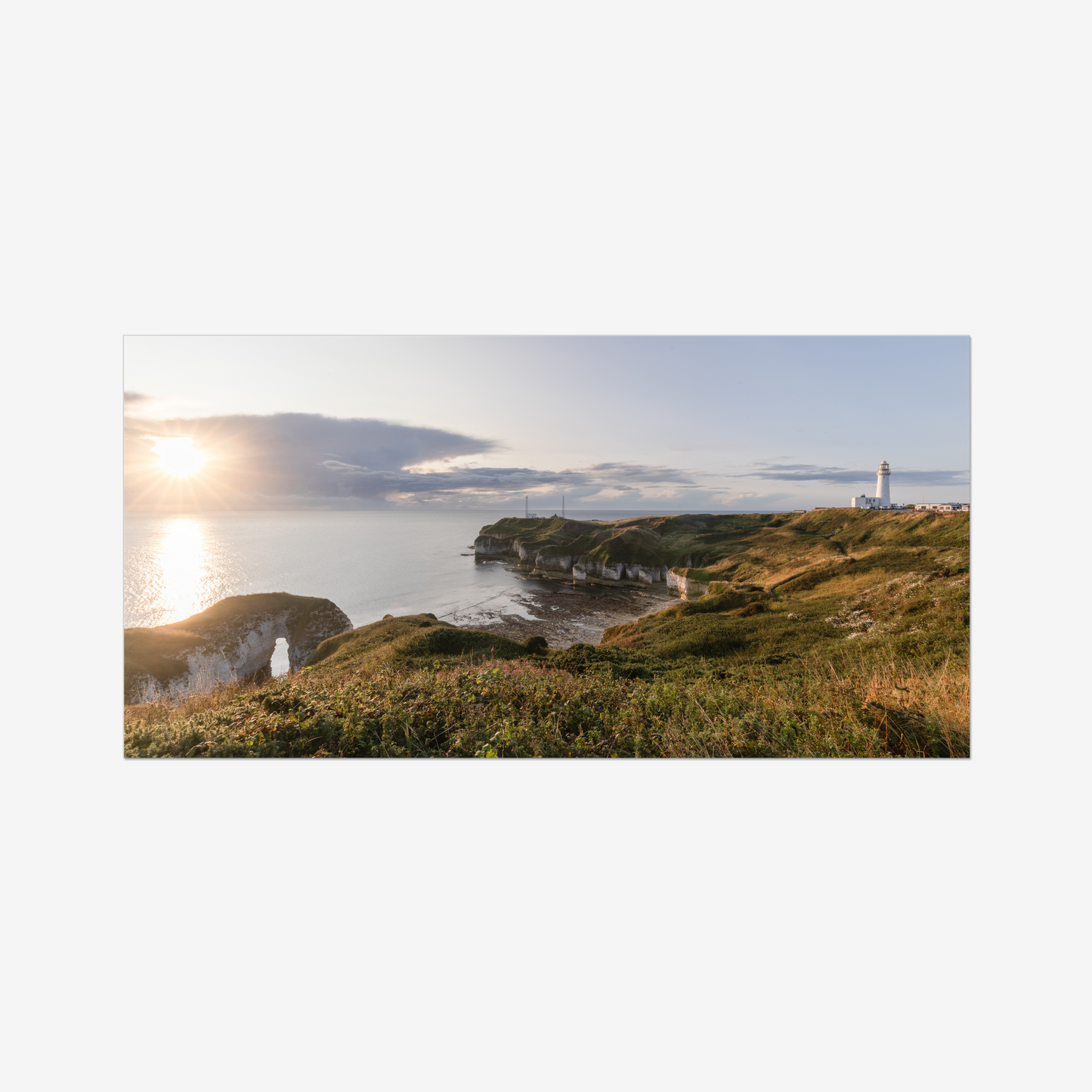 Flamborough Head - Panoramic Print / Framed / Canvas Photographic Wall Art