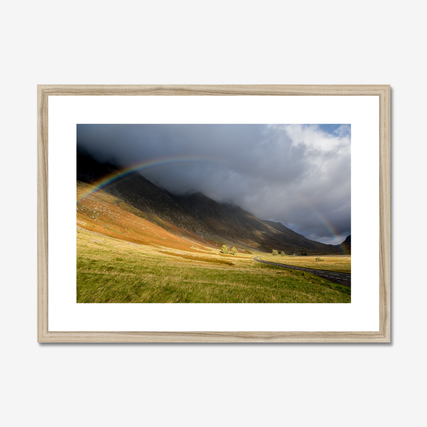 Road through Glencoe, Scotland - Print / Framed / Canvas Photographic Wall Art